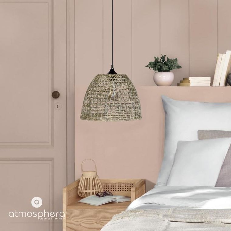 Atmosphera, klosz z trawy morskiej, Jada, lampa stożkowa, Ø 28,5 cm