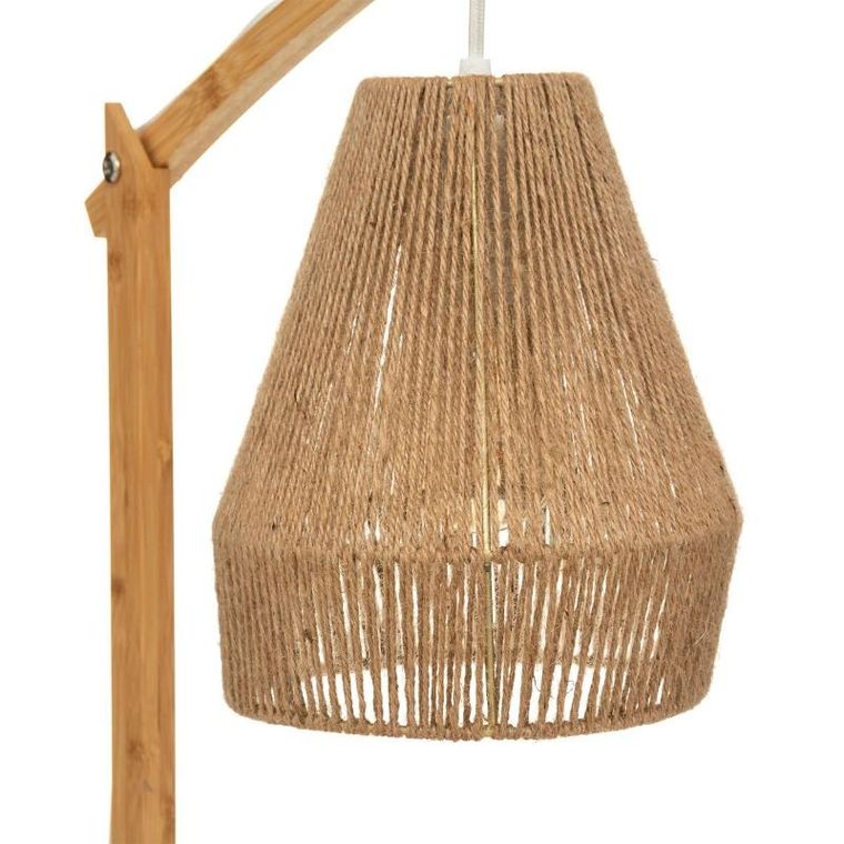 Atmosphera, lampa bambusowa stołowa, Palm, 55 cm