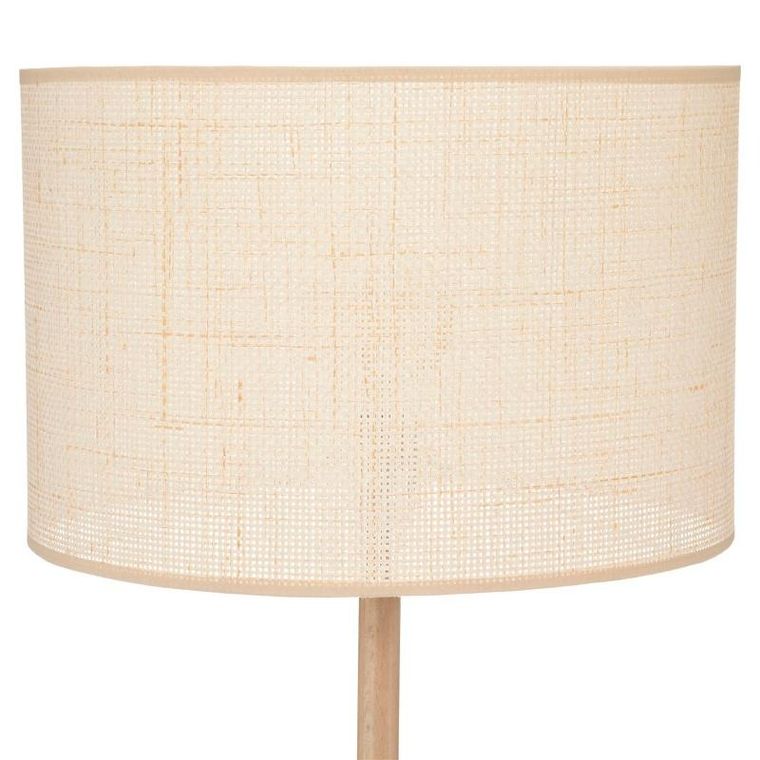 Atmosphera, lampa podłogowa, Della, drewniana podstawa, 149.5 cm