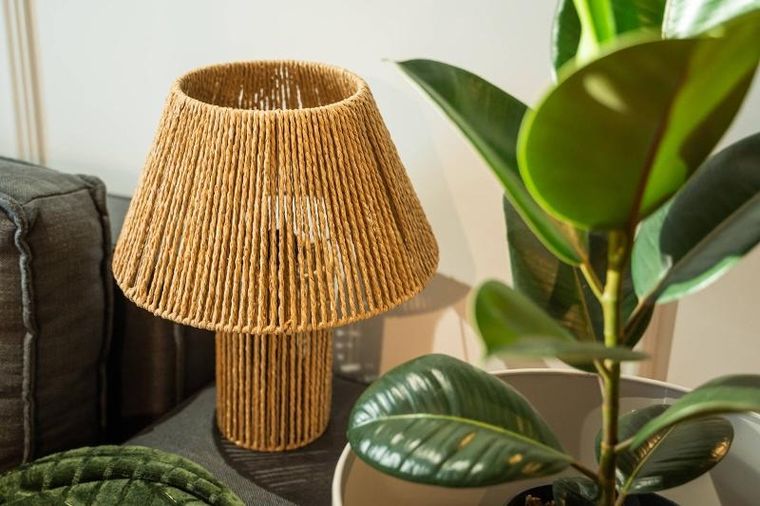 Atmosphera, lampa stołowa boho, Adria, wys. 38 cm