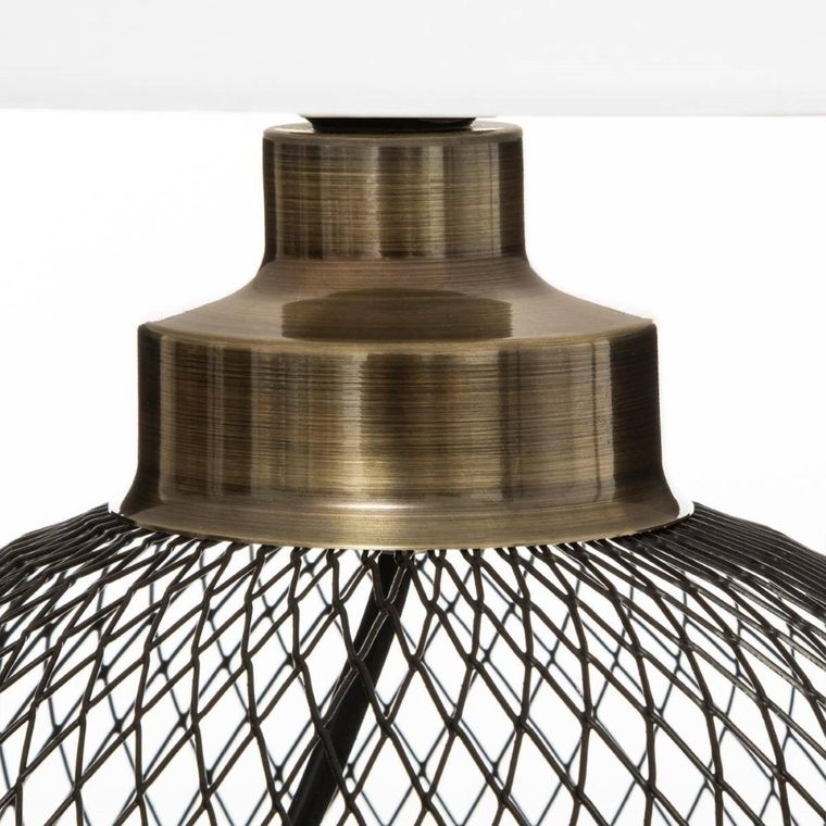 Atmosphera, lampa stołowa z białym kloszem, Emie