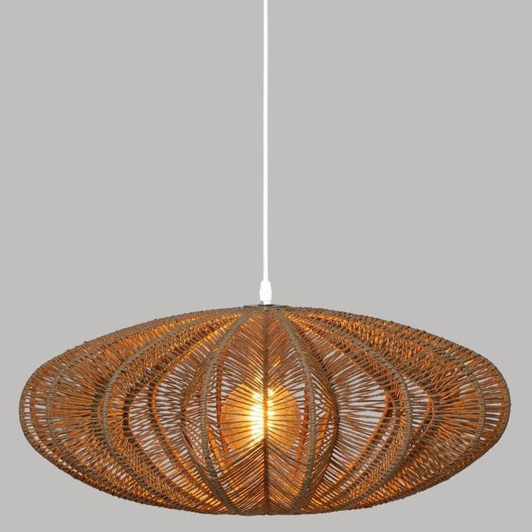 Atmosphera, lampa wisząca plecionka, Tery, ø 57 cm