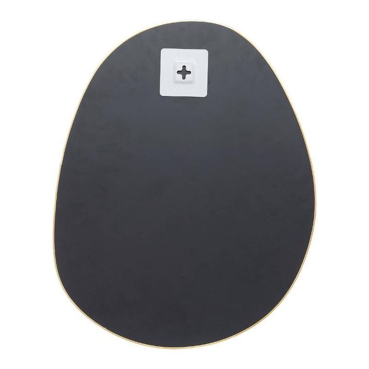 Atmosphera, Lida, lustra o nieregularnych kształtach, w złotych ramach, 3 szt.