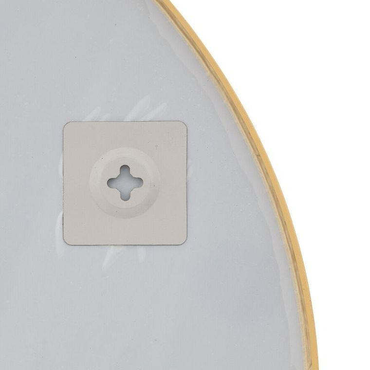 Atmosphera, lustro okrągłe w metalowej ramie, Ow, ø 70 cm