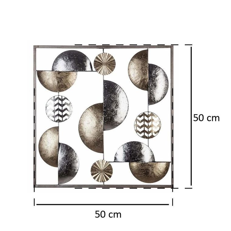 Atmosphera, nowoczesna dekoracja ścienna w formie obrazu, 50-50 cm