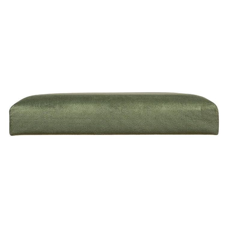 Atmosphera, podłużna pufa z pojemnikiem, Lilou, aksamit, składana, 76-38 cm