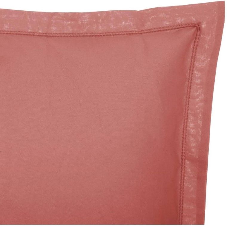 Atmosphera, poszewka na poduszkę z bawełny, 50-70 cm, koralowa