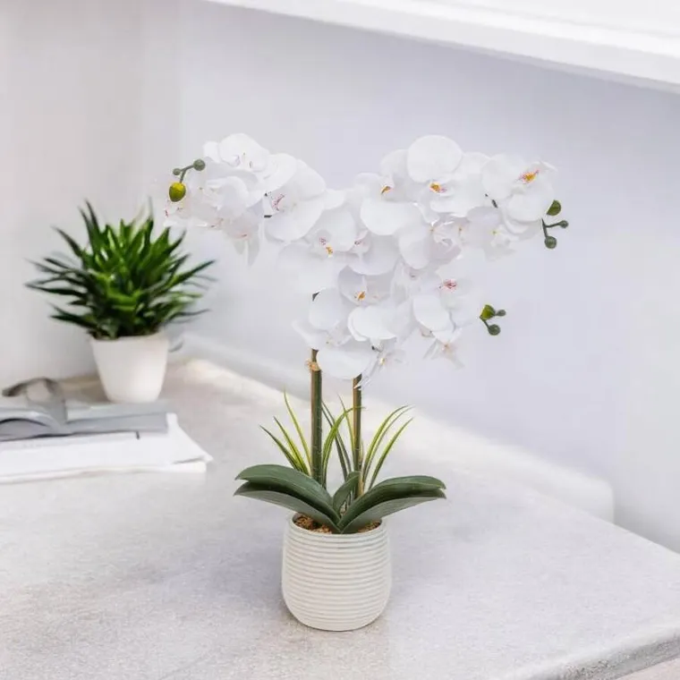 Atmosphera, Riva, sztuczny storczyk w doniczce, 60 cm