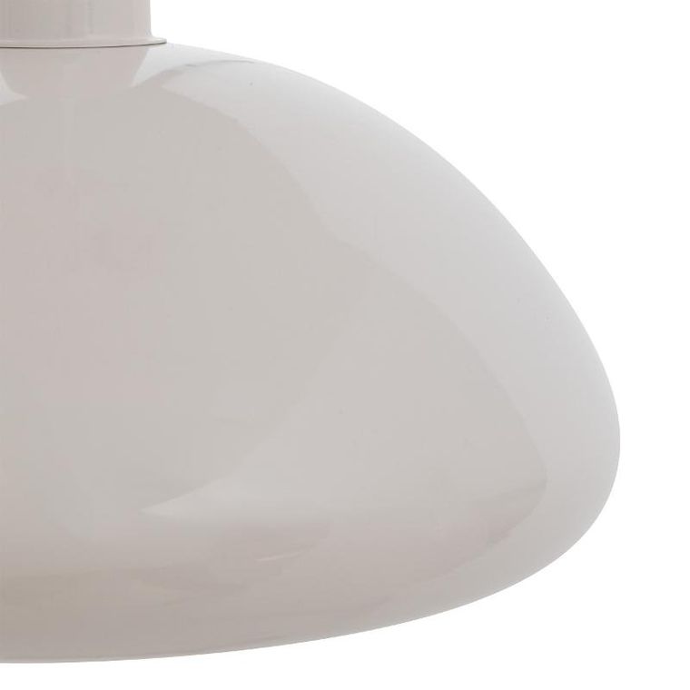 Atmosphera, Savio, lampa sufitowa z metalowym kloszem, 27 cm