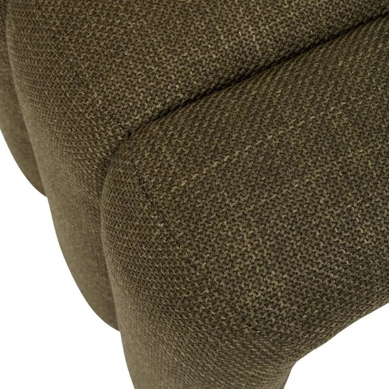 Atmosphera, Sisco, stołek łuk tapicerowany, 43-42-44 cm