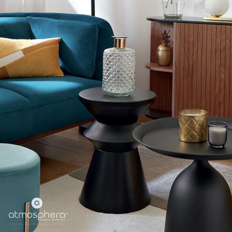 Atmosphera, stolik kawowy Totem, czarny