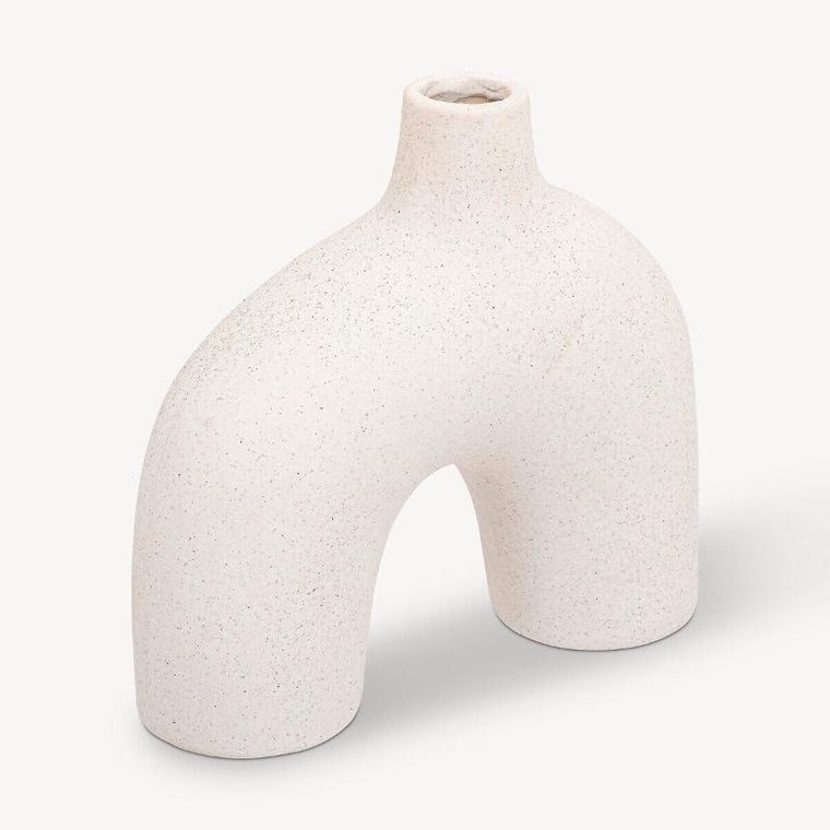 Atmosphera, wazon ceramiczny ozdobny, Asy, 17 cm