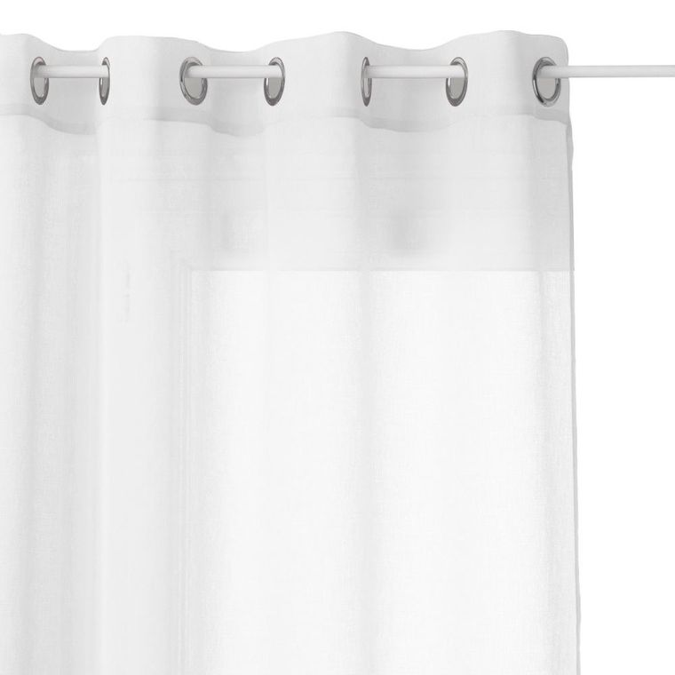 Atmosphera, zasłona tekstylna, Georgette, 140-240 cm, biała