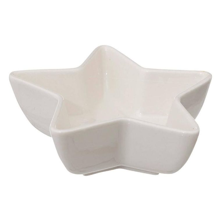 Atmosphera, zestaw miseczek w kształcie gwiazdy, na bambusowej podstawce, 42 cm