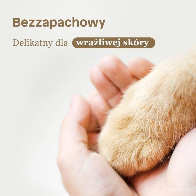 Attitude, bezzapachowy szampon do mycia zwierząt, 473 ml