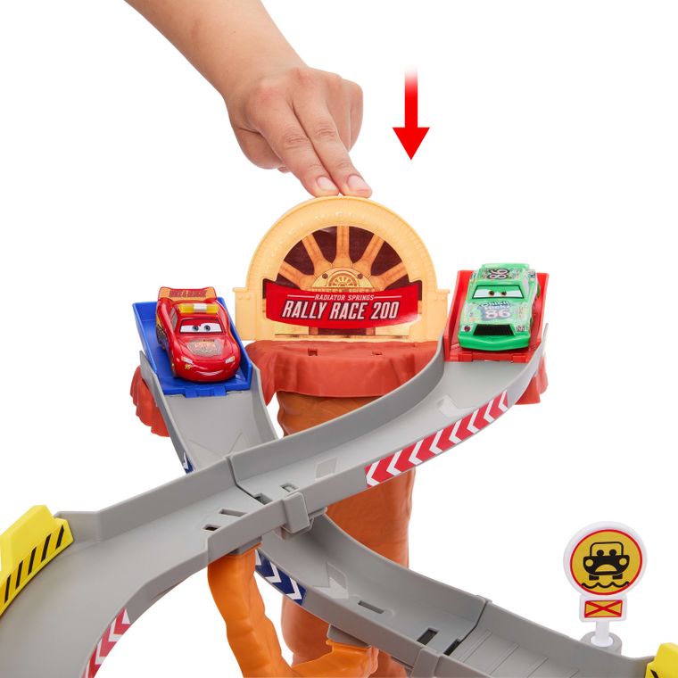 Auta, Droga ratunkowa, Wyścig z przeszkodami, zestaw do zabawy