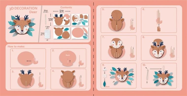 Avenir, Dekoracja 3D - Jeleń