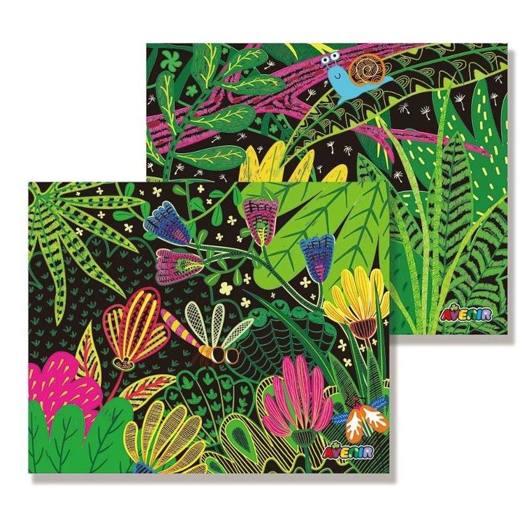 Avenir, Scratch, Małe Owady, wydrapywanka, zestaw kreatywny