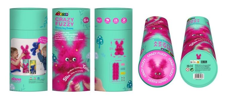 Avenir, Szalony Fuzzy, skaczońcy króliczek, zestaw kreatywny