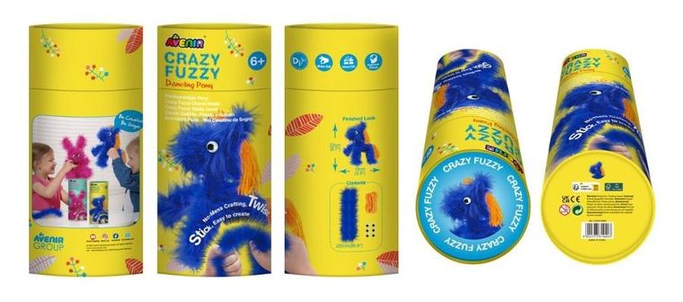 Avenir, Szalony Fuzzy, tańczący kucyk, zestaw kreatywny