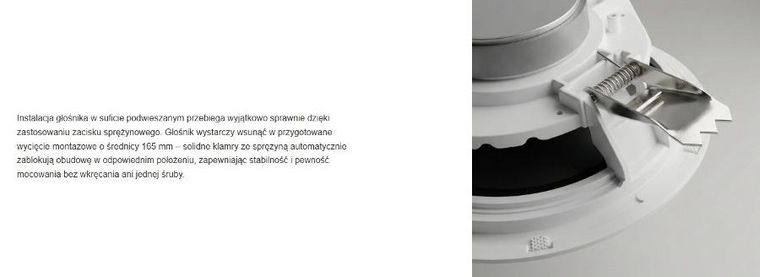 Avtek, głośnik sufitowy, CS 606