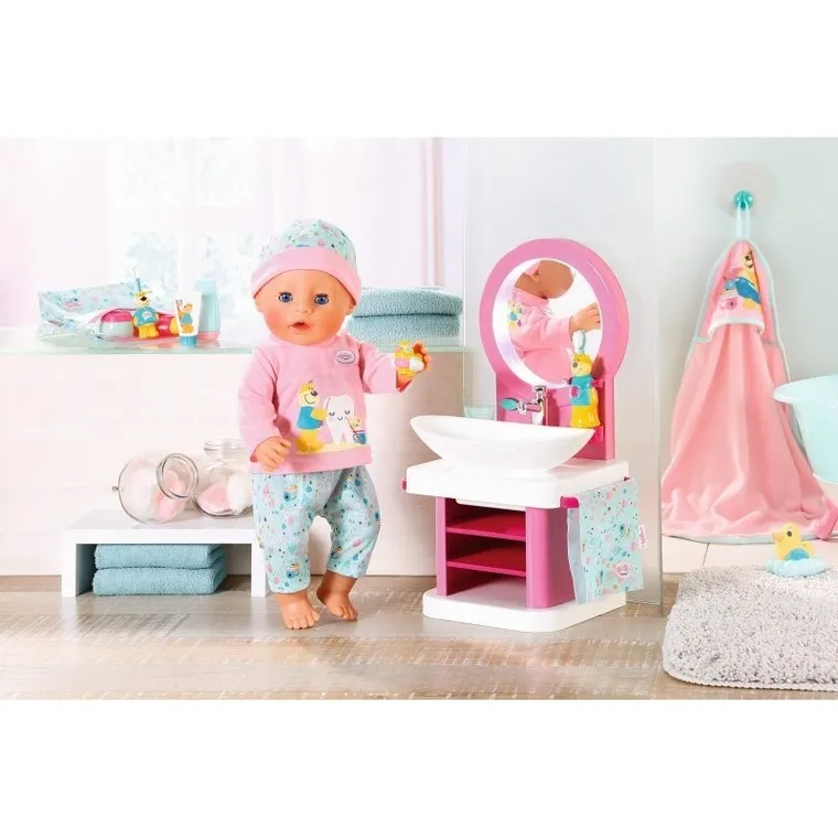 Baby Born, zestaw do mycia zębów dla lalki