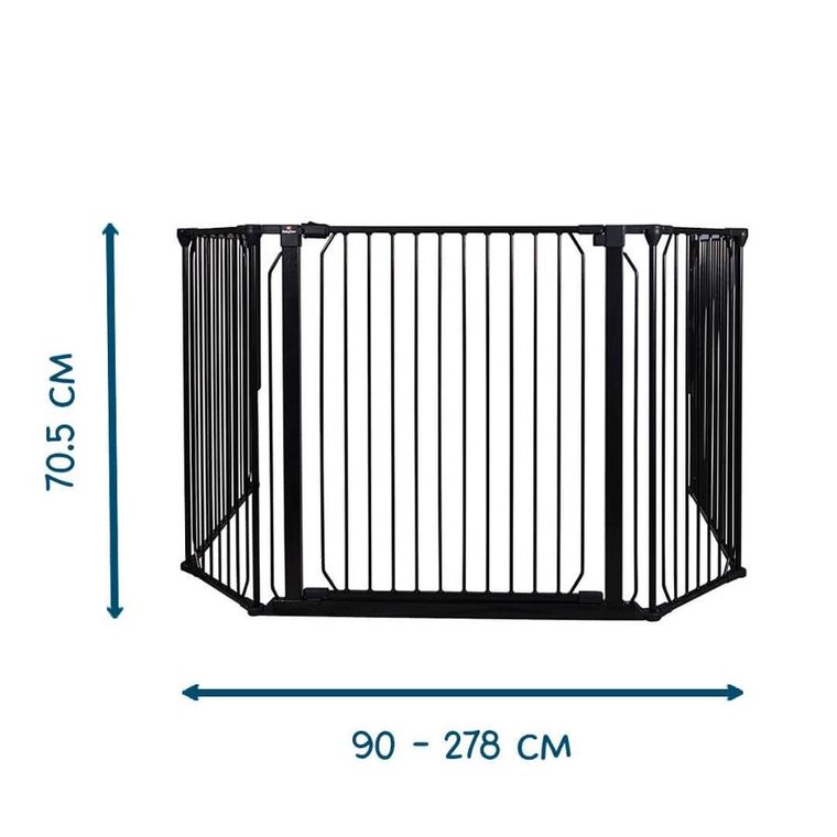 Baby Dan, Carl Wide XX, bramka ochronna zewnętrzna, czarna