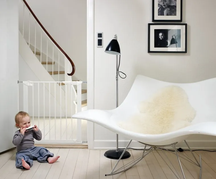 Baby Dan, Premier Indicator, bramka ochronna + 2 rozszerzenia, biała