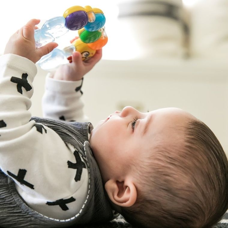 Baby Einstein, gryzak wodny, chłodzący, gąsienica, 3m