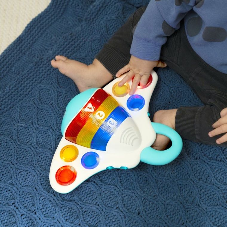 Baby Einstein, Pop & Explore, zabawka sensoryczna, bąbelki, 3 języki
