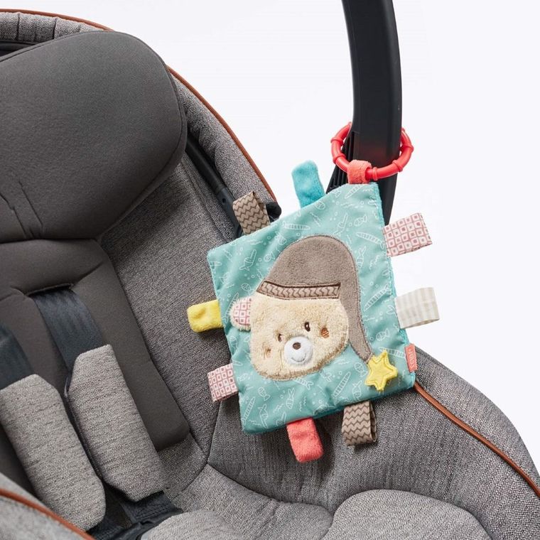 Baby Fehn, Miś Bruno, zawieszka, szmatka sensoryczna