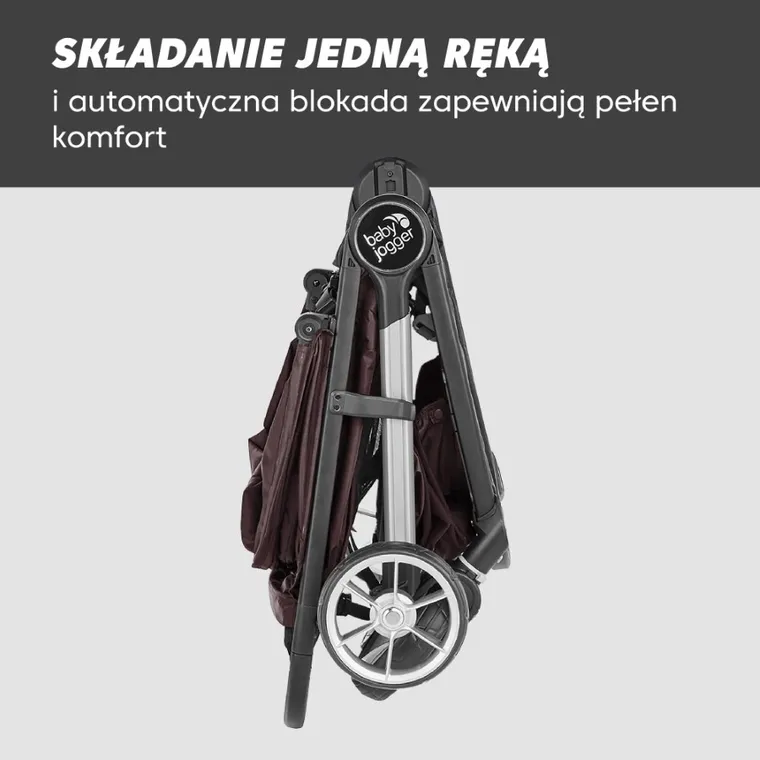 Baby Jogger, City Mini 2, wózek spacerowy, Brick Mahogany