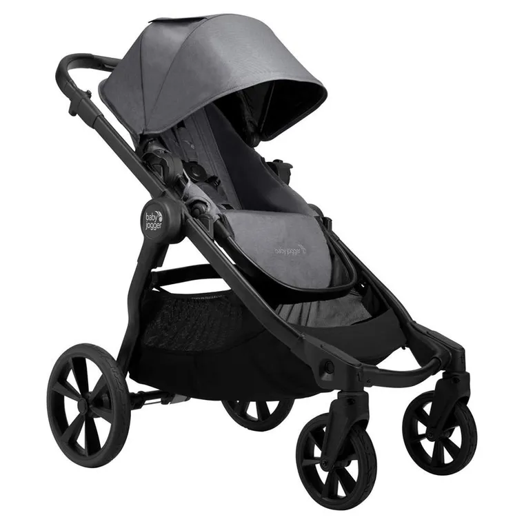 Baby Jogger, City Select 2, wózek modułowy z dwoma siedziskami, radiant slate