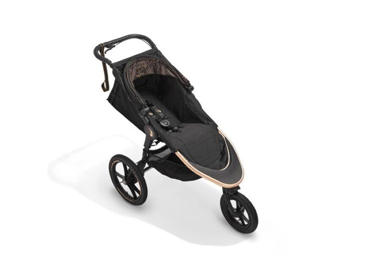 Baby Jogger, Summit X3, Robin Arzon, sportowy wózek spacerowy, czarny złoty