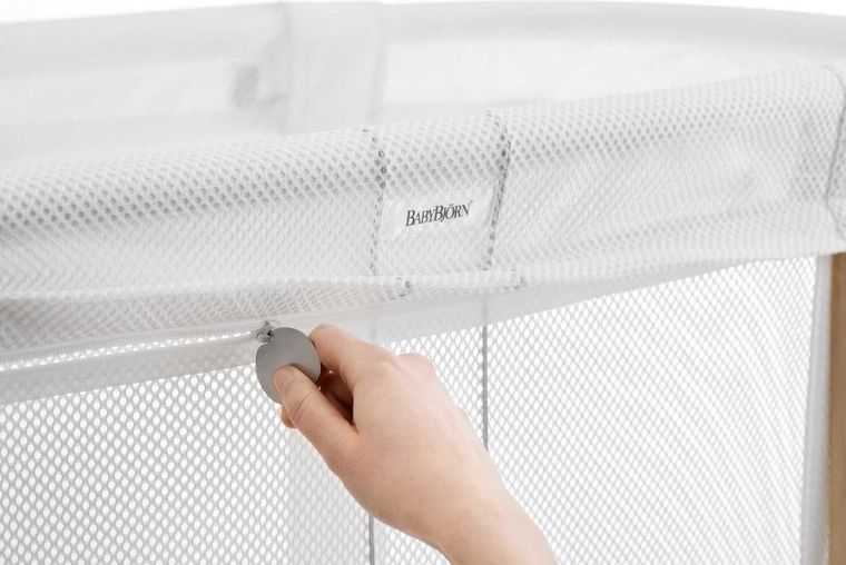 BabyBjörn, Baby Crib, łóżeczko, białe