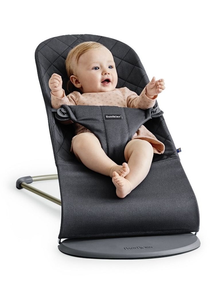 BabyBjörn, Bliss, leżaczek, antracytowy