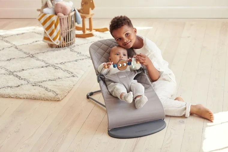 BabyBjörn, Googly Eyes Pastels, zabawka do leżaczka Balance