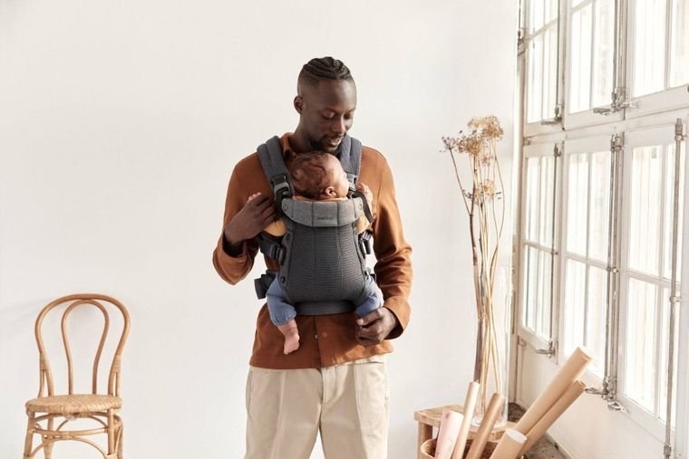 BabyBjörn, Harmony 3D Mesh, nosidełko, antracyt