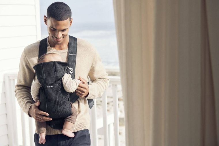 BabyBjörn, Mini 3D Mesh, nosidełko, czarne