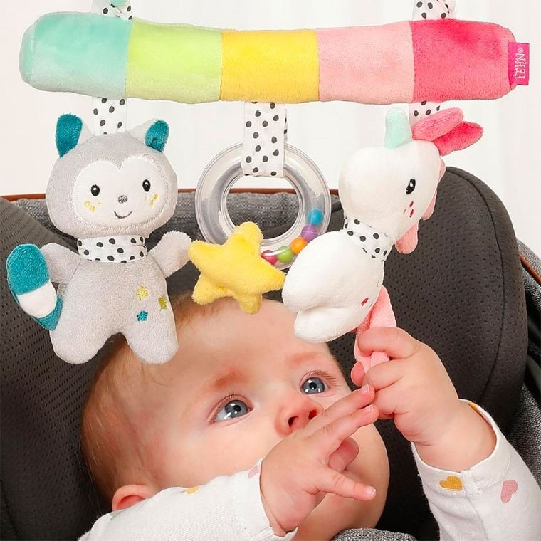 BabyFehn, Aiko i Yuki, zawieszka, maskotka edukacyjna, trapez