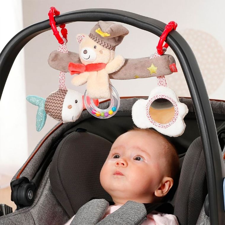 BabyFehn, Bruno, zawieszka, maskotka edukacyjna, trapez