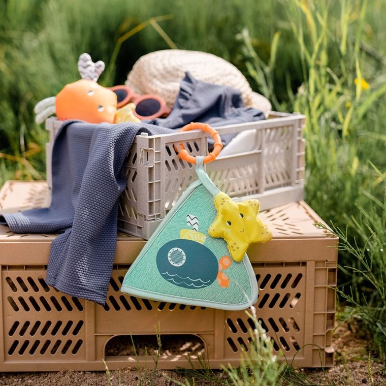 BabyFehn, Chlap i się baw, książeczka do kąpieli, łódź podwodna, zabawka do kąpieli