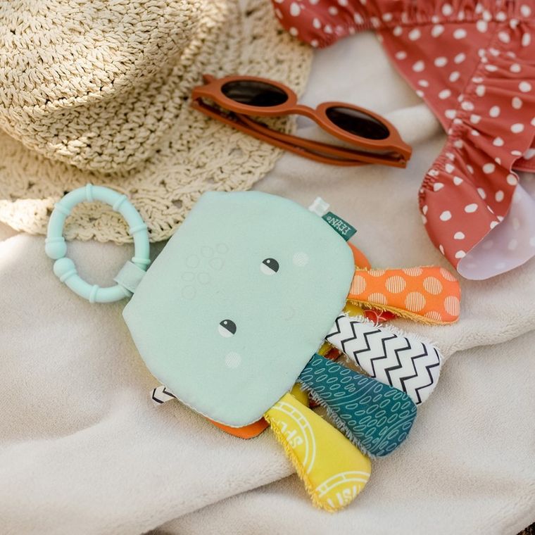 BabyFehn, Chlap i się baw, książeczka do kąpieli, ośmiornica, zabawka do kąpieli