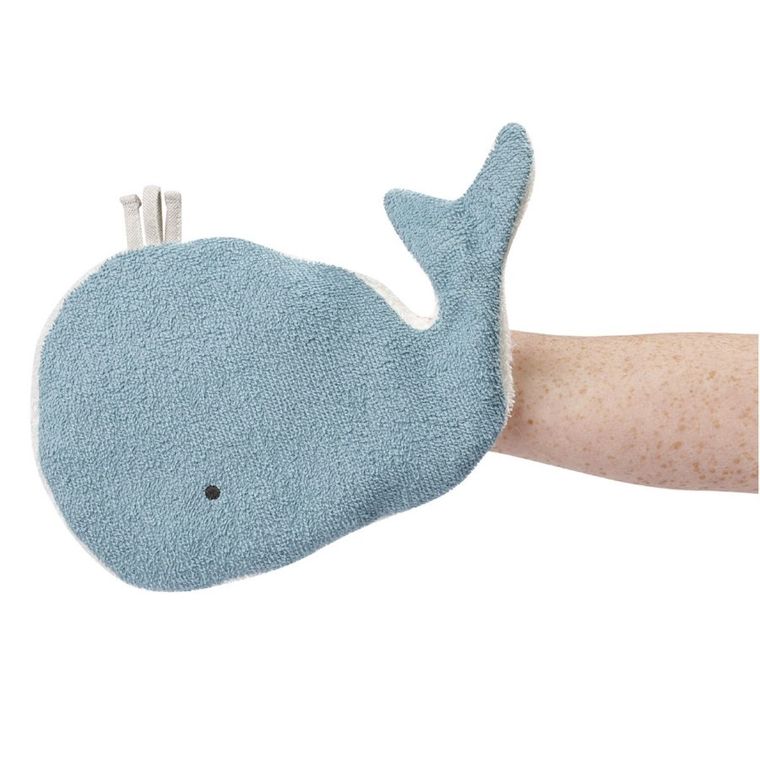 BabyFehn, Natura, Wieloryb, ręcznik z kapturem i myjką