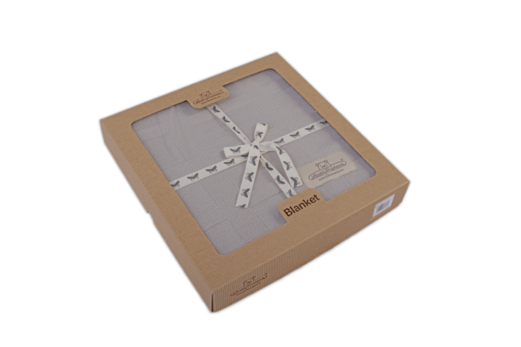 BabyMatex, Accent, koc bambusowy, beżowy, 80-100 cm