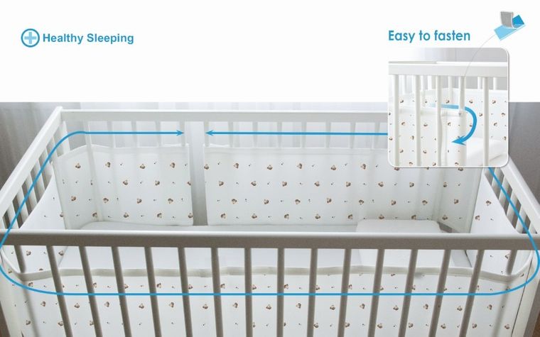 Babymatex, Bump Air, ochraniacz do łóżeczka, 360-30 cm