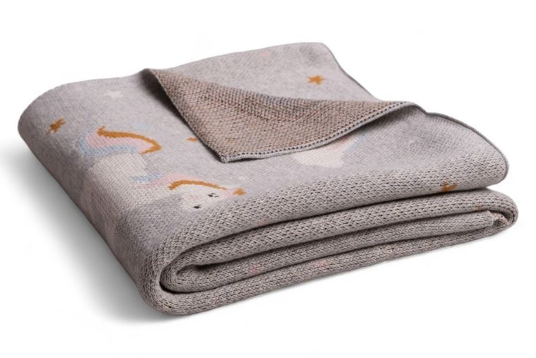 Babymatex, Jednorożec, kocyk bawełniany, 80-100 cm