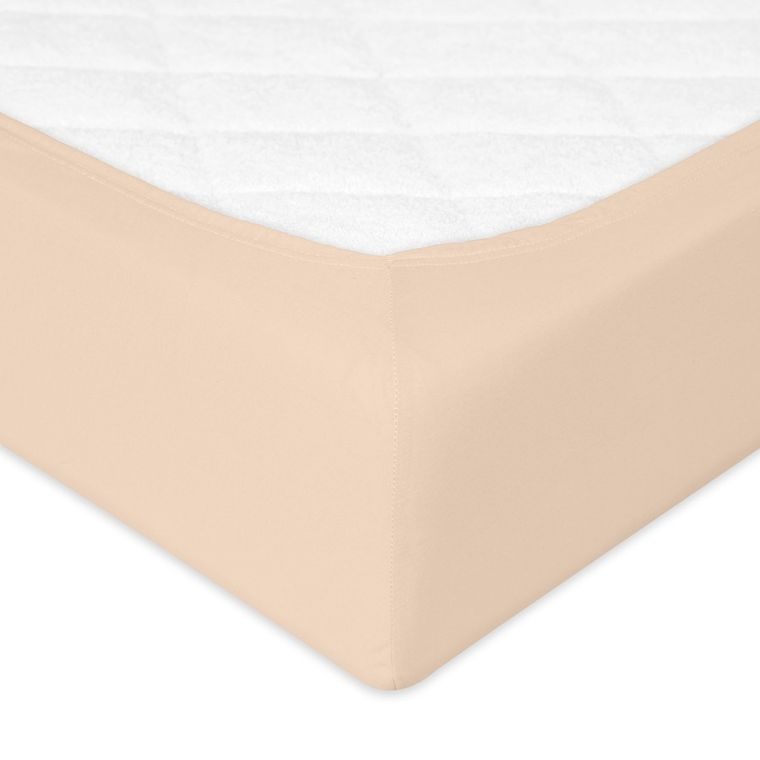 BabyMatex, prześcieradło z gumką, jersey, jasnobeżowe, 60-120 cm