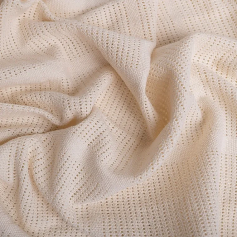 Babymatex, Sisi, kocyk bawełniany, ecru, 75-100 cm