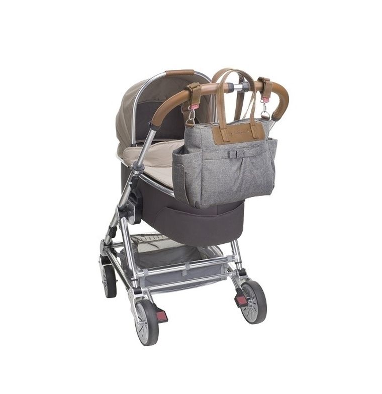 Babymel, Cara, torba dla mamy, Bloom Grey